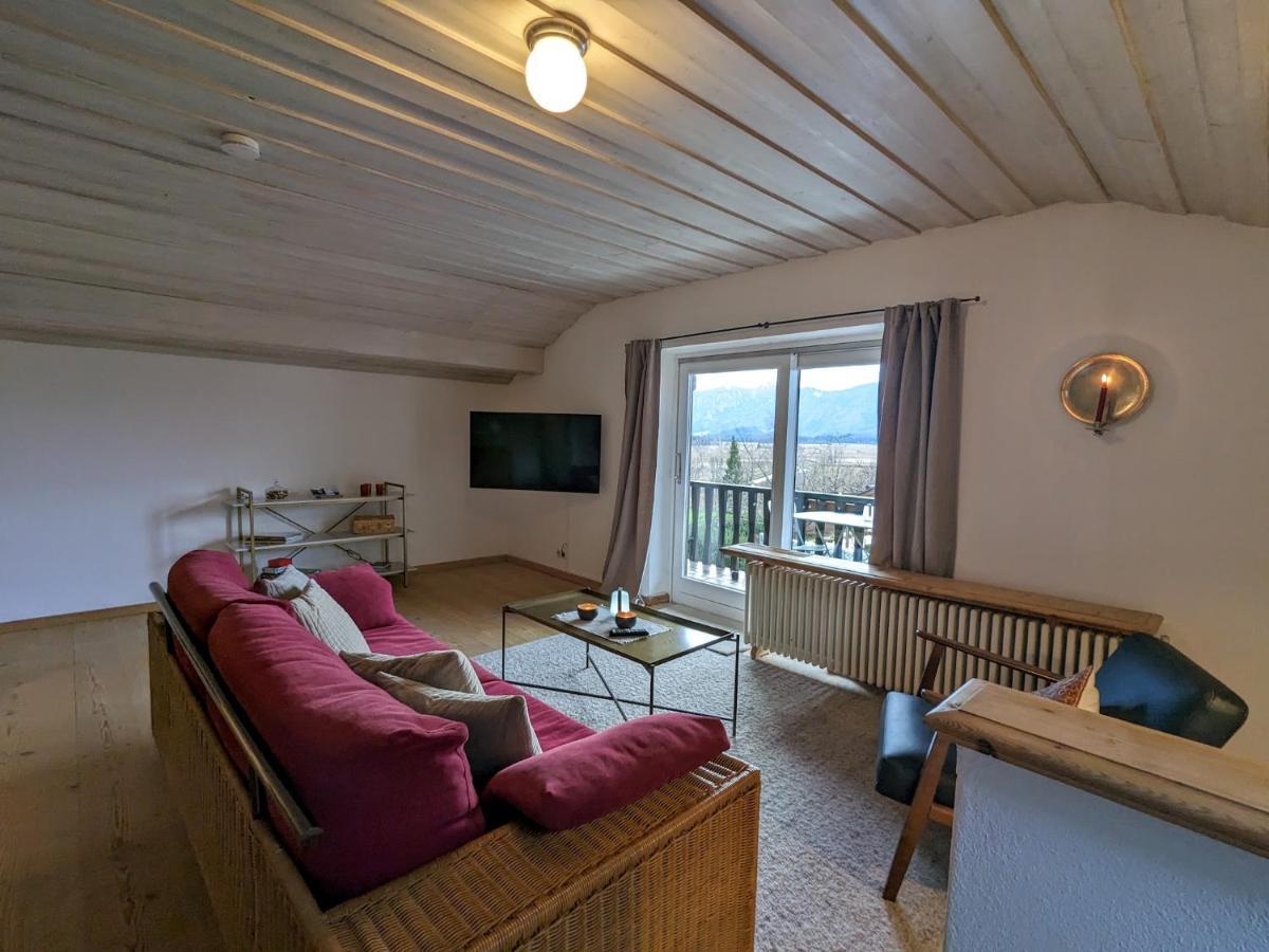 Ferienwohnung Murnauer Moos Murnau am Staffelsee Esterno foto